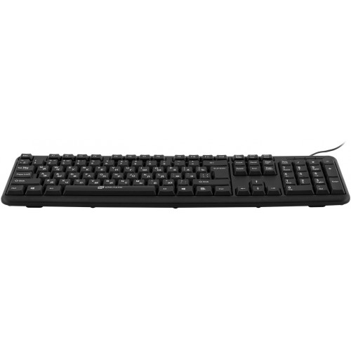 Клавиатура Оклик 180M черный USB (943626) кабель 1.6м