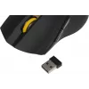 Мышь Оклик 495MW черный/золотистый оптическая 1600dpi беспров. USB для ноутбука 6but (998168)