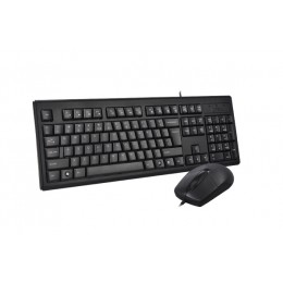 Клавиатура + мышь A4Tech KRS-8372 клав:черный мышь:черный USB