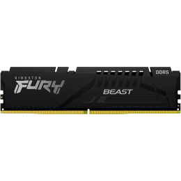 Память DDR5 8GB 5600MHz Kingston KF556C36BBE-8 Fury Beast Black RTL Gaming PC5-44800 CL36 DIMM 288-pin 1.25В single rank с радиатором Ret