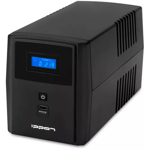 Источник бесперебойного питания Ippon Smart Power Pro II Euro 1200 720Вт 1200ВА черный