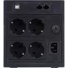 Источник бесперебойного питания Powercom Raptor RPT-2000AP LCD 1200Вт 2000ВА черный