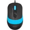 Клавиатура + мышь A4Tech Fstyler F1010 клав:черный/синий мышь:черный/синий USB Multimedia (F1010 BLUE)