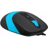 Клавиатура + мышь A4Tech Fstyler F1010 клав:черный/синий мышь:черный/синий USB Multimedia (F1010 BLUE)