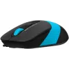 Клавиатура + мышь A4Tech Fstyler F1010 клав:черный/синий мышь:черный/синий USB Multimedia (F1010 BLUE)