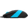 Клавиатура + мышь A4Tech Fstyler F1010 клав:черный/синий мышь:черный/синий USB Multimedia (F1010 BLUE)