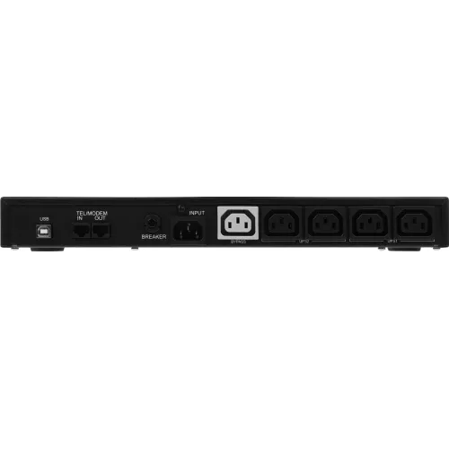 Источник бесперебойного питания Powercom King Pro RM KIN-1000AP RM 800Вт 1000ВА черный