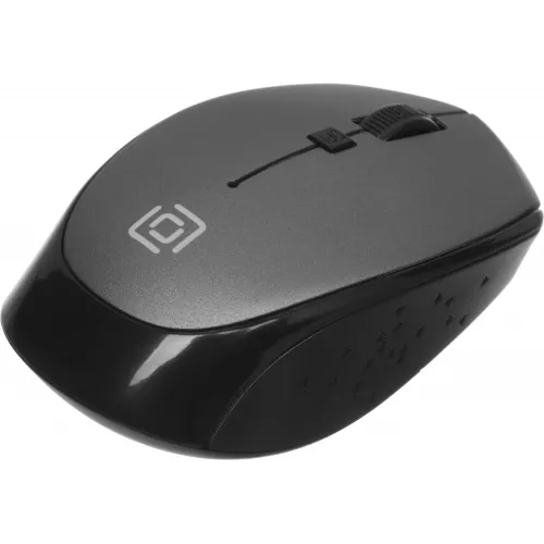 Мышь Оклик 488MW черный/серый оптическая 1600dpi беспров. USB для ноутбука 4but (1196571)