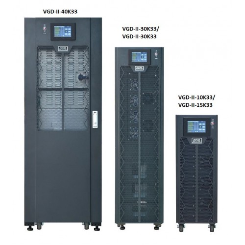 Источник бесперебойного питания Powercom Vanguard-II-33 VGD-II-20K33 20000Вт 20000ВА черный