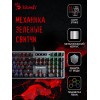 Клавиатура A4Tech B765 механическая серый USB for gamer LED (B765 GREY/NEON (GREEN SWITCH)) кабель 1.8м