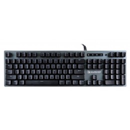 Клавиатура A4Tech B765 механическая серый USB for gamer LED (B765 GREY/NEON (GREEN SWITCH)) кабель 1.8м