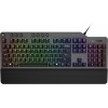 Клавиатура Lenovo K500 RGB механическая черный USB Multimedia for gamer LED (подставка для запястий) (GY40T26479) кабель 1.8м