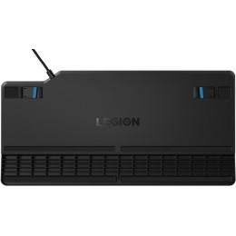Клавиатура Lenovo K500 RGB механическая черный USB Multimedia for gamer LED (подставка для запястий) (GY40T26479) кабель 1.8м