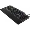 Клавиатура Lenovo K500 RGB механическая черный USB Multimedia for gamer LED (подставка для запястий) (GY40T26479) кабель 1.8м