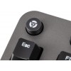 Клавиатура Lenovo K500 RGB механическая черный USB Multimedia for gamer LED (подставка для запястий) (GY40T26479) кабель 1.8м