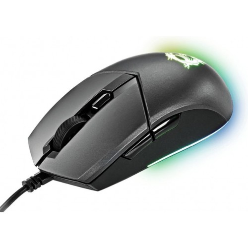 Мышь MSI Clutch GM11 черный оптическая 5000dpi USB 5but (S12-0402030-CLA)