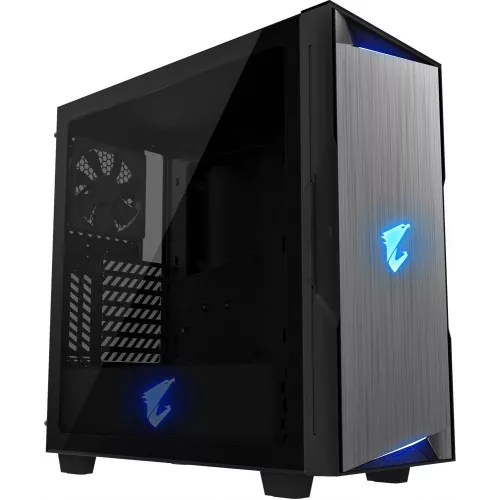 Корпус Gigabyte AORUS C300 GB-AC300G черный без БП ATX 4x120mm 4x140mm 2xUSB3.0 audio bott PSU