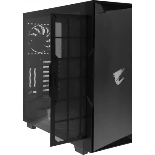 Корпус Gigabyte AORUS C300 GB-AC300G черный без БП ATX 4x120mm 4x140mm 2xUSB3.0 audio bott PSU