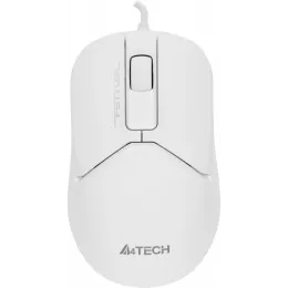Мышь A4Tech Fstyler FM12S белый оптическая 1200dpi silent USB 3but (FM12S WHITE)