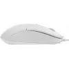 Мышь A4Tech Fstyler FM12S белый оптическая 1200dpi silent USB 3but (FM12S WHITE)