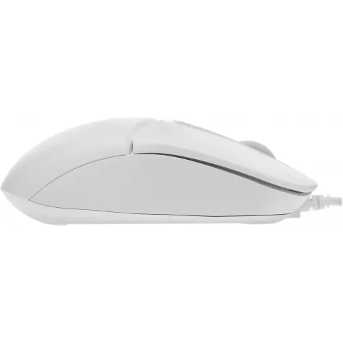 Мышь A4Tech Fstyler FM12S белый оптическая 1200dpi silent USB 3but (FM12S WHITE)