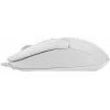 Мышь A4Tech Fstyler FM12S белый оптическая 1200dpi silent USB 3but (FM12S WHITE)