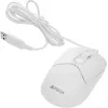 Мышь A4Tech Fstyler FM12S белый оптическая 1200dpi silent USB 3but (FM12S WHITE)