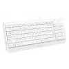 Клавиатура + мышь A4Tech Fstyler F1512 клав:белый мышь:белый USB (F1512 WHITE)
