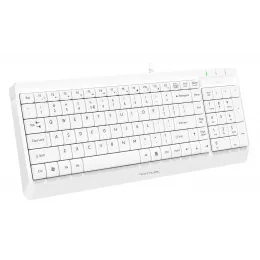 Клавиатура + мышь A4Tech Fstyler F1512 клав:белый мышь:белый USB (F1512 WHITE)