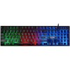 Клавиатура + мышь Defender Glion клав:черный мышь:черный/красный USB LED (45123)