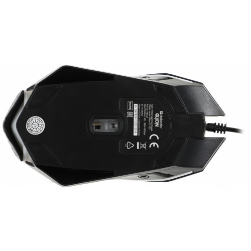 Клавиатура + мышь Defender Glion клав:черный мышь:черный/красный USB LED (45123)