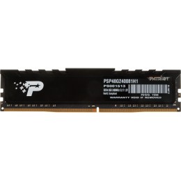 Память DDR4 8Gb 2400MHz Patriot PSP48G240081H1 Signature RTL PC4-19200 CL17 DIMM 288-pin 1.2В single rank с радиатором Ret