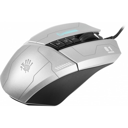 Мышь A4Tech Bloody W60 Max Gun серый/черный оптическая 10000dpi USB 10but