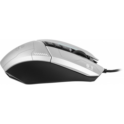 Мышь A4Tech Bloody W60 Max Gun серый/черный оптическая 10000dpi USB 10but