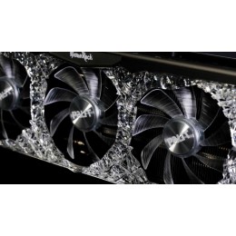 Видеокарта Palit PCI-E 4.0 PA-RTX3070 GAMEROCK 8G V1 LHR NVIDIA GeForce RTX 3070 8Gb 256bit GDDR6 1500/14000 HDMIx1 DPx3 HDCP Ret