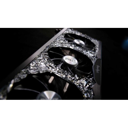 Видеокарта Palit PCI-E 4.0 PA-RTX3070 GAMEROCK 8G V1 LHR NVIDIA GeForce RTX 3070 8Gb 256bit GDDR6 1500/14000 HDMIx1 DPx3 HDCP Ret