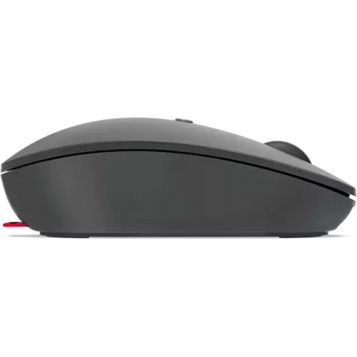 Мышь Lenovo Go серый оптическая 2400dpi беспров. USB-C для ноутбука 3but (GY51C21210)