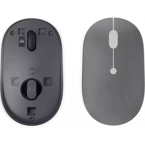 Мышь Lenovo Go серый оптическая 2400dpi беспров. USB-C для ноутбука 3but (GY51C21210)