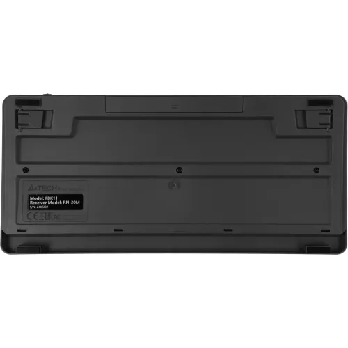 Клавиатура A4Tech FBK11 черный/серый USB беспроводная BT/Radio slim (FBK11 GREY)