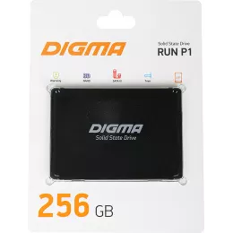 Накопитель SSD Digma SATA-III 256GB DGSR2256GP13T Run P1 2.5"
