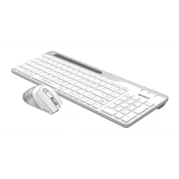 Клавиатура + мышь A4Tech Fstyler FB2535C клав:белый/серый мышь:белый/серый USB беспроводная Bluetooth/Радио slim (FB2535C ICY WHITE)