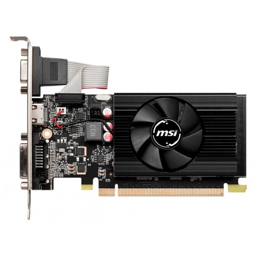 Видеокарта MSI PCI-E 2.0 N730K-2GD3/LP NVIDIA GeForce GT 730 2Gb 64bit DDR3 902/1600 DVIx1 HDMIx1 CRTx1 HDCP Ret low profile