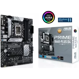 Материнская плата Asus PRIME B660-PLUS D4 Soc-1700 Intel B660 4xDDR4 ATX AC`97 8ch(7.1) 2.5Gg RAID+HDMI+DP