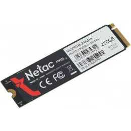 Накопитель SSD Netac PCIe 3.0 x4 250GB NT01NV3000-250-E4X NV3000 M.2 2280