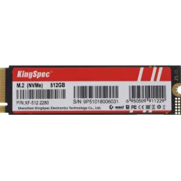 Накопитель SSD Kingspec PCIe 4.0 x4 512GB XF-512 M.2 2280