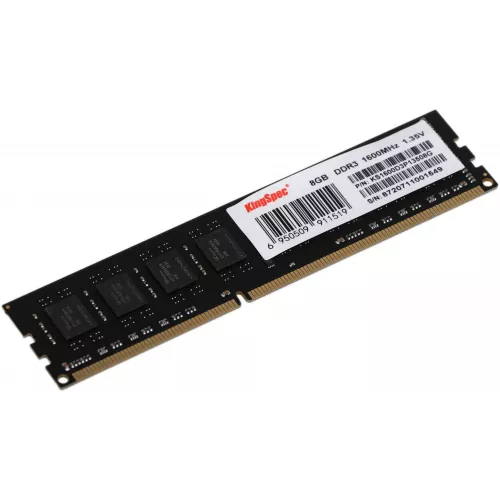 Память DDR3L 8GB 1600MHz Kingspec KS1600D3P13508G RTL PC3-12800 CL11 DIMM 240-pin 1.35В dual rank Ret