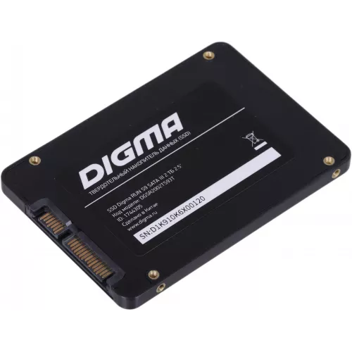 Накопитель SSD Digma SATA-III 2TB DGSR2002TS93T Run S9 2.5"