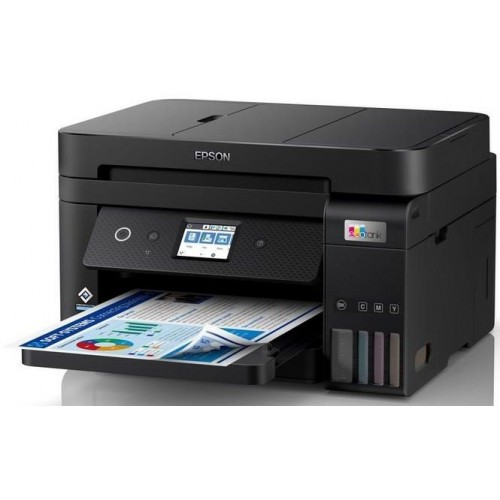 МФУ струйный Epson L6290 (C11CJ60405/505/408/507) A4 Duplex Net WiFi черный