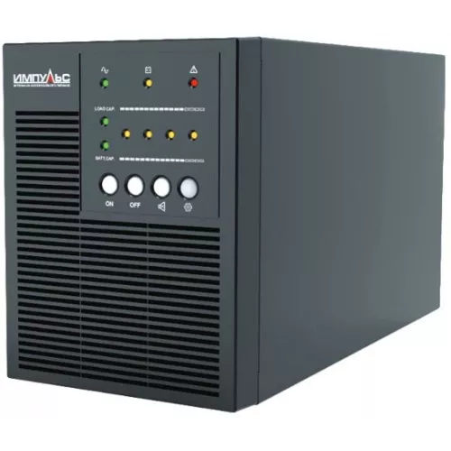 Источник бесперебойного питания Импульс Мини 1000 800Вт 1000ВА черный