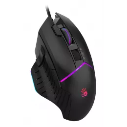 Мышь A4Tech Bloody W95 Max черный оптическая 12000dpi USB 10but (W95 MAX STONE BLACK)
